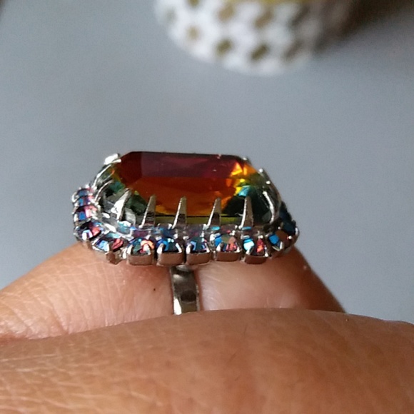 Stunning Vintage Aurora Borealis Jewelry 1950's - Picture 8 of 8